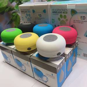 Wholesale <b>Mini</b> Portable Bluetooth <b>Speaker</b> Wireless Waterproof Shower Bathroom for Phone Soundbar Hand Free Car Loudspeaker - Product Image 6
