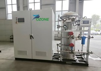 Système de désinfection de l'eau refroidi par air ZKOZONE 300g/h pour usine de fabrication, pompe PLC, processus de nettoyage, garantie 1 an, personnalisable