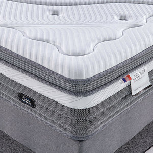 <span class=keywords><strong>Matelas</strong></span> <span class=keywords><strong>hybride</strong></span> de haute qualité pour lit double, queen ou king size, en latex naturel et éponge, pour un sommeil réparateur - Product Image 1
