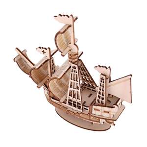 Rompecabezas 3D de Madera en Oferta 2026, Kits de Modelos para Armar, Barco/Navío, Juguetes Educativos Creativos y Divertidos para Adultos y <span class=keywords><strong>Adolescentes</strong></span>, Decoración del Hogar - Product Image 2