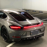 2016-2023 - Après modification et mise à niveau de la voiture, pare-chocs, hayon, feux arrière, feux de freinage et clignotants pour Cayman Boxster 718