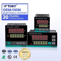 Dispositif de comptage du temps industriel TOKY pour taxis, indicateur numérique LCD, compteur d'impulsions à 8 broches