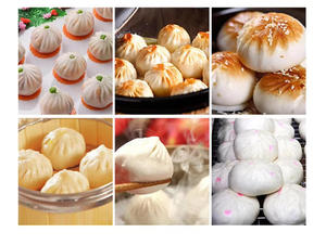 Máquina industrial para hacer bollos al vapor con función de prensa Interruptor de tolva doble a voluntad - Product Image 5