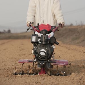 NEWWPANDA Cultivateur agricole diesel 6HP haute productivité pour la plantation de canne et le labour du sol - Product Image 2