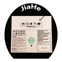 Sac auto-adhésif compostable personnalisé sac biodégradable écologique sac d'emballage blanc givré pour sous-vêtements