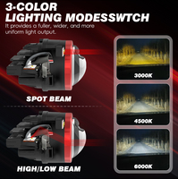 Projecteur LED de Voiture de Haute Qualité 3 POUCES avec Points Lumineux 40W 5500LM 12V Ampoules de Phare Antibrouillard avec Puces 3570