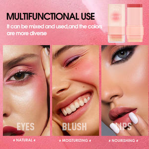 TVLV Étanche Longue Durée Marque Privée Haute Pigment Blush Joue Visage Teinte Mat <span class=keywords><strong>Maquillage</strong></span> Crème Blush sur Bâton - Product Image 4