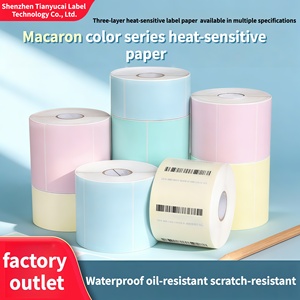 New Material Waterproof Heat Sensitive Shipping <b>Labels</b> for Packaging Thermal Paper Price Tags for <b>Label</b> Printers - Product Image 2