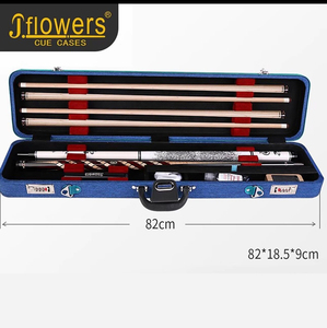 Estuche de Billar JF Black King de Lujo con Cerradura de Contraseña, Caja de Almacenamiento Rígida para 9 Bolas y Bolas Chinas 8, para Tacos de Cabeza Grande - Product Image 2