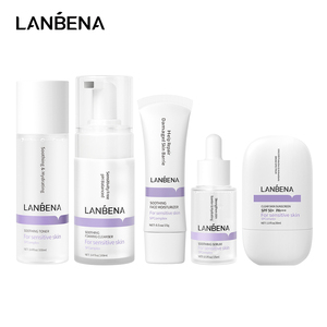Crème apaisante LANBENA SPComplex, ensemble de soins de la peau en marque privée (nouveau) pour peaux sensibles, 5 pièces - Product Image 1