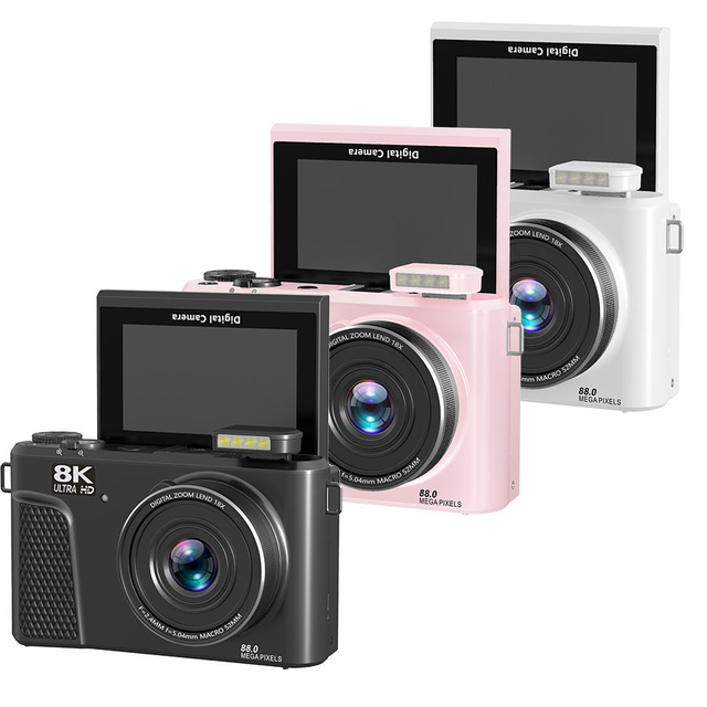 Camera 8k Video Camera Professional 3.0inch Ultra-high-definition Display 18 Filters 88MP Photo Sensor 8k Camera Professional