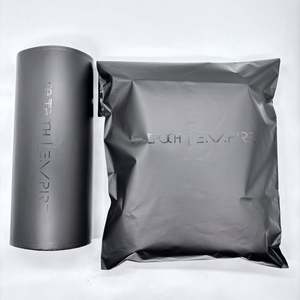 Custom LOGO Matte Black <b>Mailer</b> Poly Shipping <b>Mailer</b> for Clothing Mailing Bags Biodegradable Courier Bag - Product Image 1