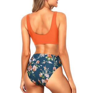 Traje de Baño Bikini Brasileño para Mujer Madura con Impresión Personalizada de Fábrica, Fabricantes de Trajes de Baño Personalizados para Mujer - Product Image 4