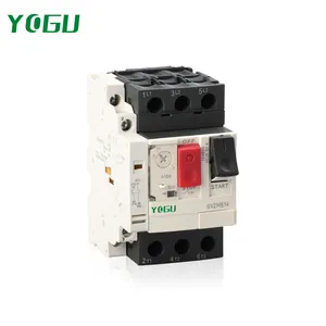 Контактор переменного тока YOGU, изготовленный в Китае, GV2 мотор, автоматический выключатель с защитой от стартера, 3P, термомагнитный MPCB GV3ME