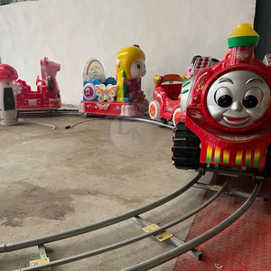 Train miniature pour enfants, manège en plastique et en métal, train touristique miniature pour enfants, modèle de train, ensemble de trains - Product Image 5