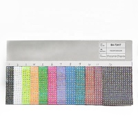 Lots en stock de tissu élastique en polyamide et élasthanne, à paillettes holographiques brillantes et colorées, effet métallique, pour maillots de bain de performance