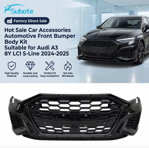 Pare-chocs avant d'origine démonté pour <span class=keywords><strong>Audi</strong></span> <span class=keywords><strong>A3</strong></span> S3 RS3 8Y LCI <span class=keywords><strong>S</strong></span>-<span class=keywords><strong>Line</strong></span> 2024 2025 Noir brillant OE 8Y0807437R - Product Image 1