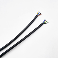 OFC Schwarz Weiß Flexibles Stromkabel Draht 2 Adern 3 Adern 4 Adern FLEX 0,5mm 0,75mm 1mm 1,5mm 2,5mm 4mm 60M 70M 80M 90M 100M