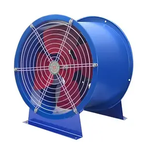 Ventilateur industriel de ventilateur de grand débit d'air résistant aux hautes températures 24 pouces dc