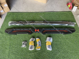 Marchepieds latéraux en acier pour Mitsubishi Triton L200 2019-2023, accessoires de voiture, marchepieds en acier pour Triton - Product Image 3