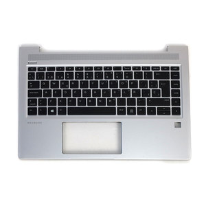 ชุดคีย์บอร์ดพร้อมที่วางมือ L65225-161 สำหรับ HP ProBook 440 G6 440 G7 445 G7 ภาษาสเปน ไม่มีไฟแบ็คไลท์ ฝาครอบด้านบนสำหรับแล็ปท็อป - Product Image 2