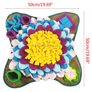 Tapis de renifflement interactif pour chiens et chats, tapis d'alimentation pour l'entraînement olfactif, alimentation lente, soulagement du stress, tapis olfactif pour animaux de compagnie - Product Image 3