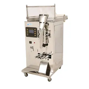 Machine d'emballage plastique pour liquide, cosmétiques de qualité alimentaire SS, condiments liquides, remplissage de sachets d'étanchéité, emballage pour liquide