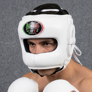 Protector de Cabeza de Boxeo Integral YAMU ENTERPRISES, Sin Boxeo No Hay Vida, de Cuero Transpirable con Cierre de Tirón, Equipo de Protección OEM - Product Image 2