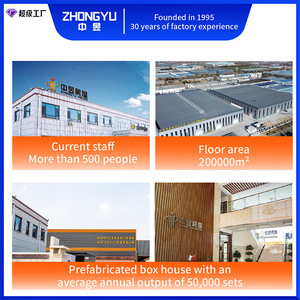 Casa Contenedor Plegable Zhongyu, Diseño Moderno, Forma Rectangular, Acero de Color, Casa Móvil para Uso Residencial - Product Image 4