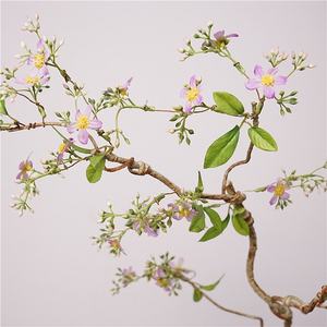 Nouveau design populaire fleurs artificielles grande tige fleur fuax fleur branches d'<span class=keywords><strong>arbre</strong></span> pour la fête de mariage décorations pour la maison - Product Image 5