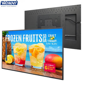 Écran publicitaire numérique <span class=keywords><strong>pour</strong></span> centre commercial, ultra-fin, ultra-étroit, 10 mm, 4K, mural, 32/43/55/65/75 pouces - Product Image 1