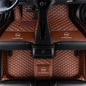 Alfombrillas de Coche de Lujo Hechas en Fábrica, Completas, de Cuero, Antideslizantes 7D, de Doble Capa, para Alphard CR-V con Volante a la Derecha - Product Image 5