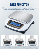 Balanza analítica Digital de 5000g de capacidad GOYOJO, balanza de laboratorio de precisión de 0,01g, unidad múltiple de acero inoxidable (G/oz/CT/lb), 1 año