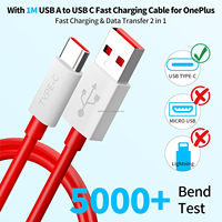 Pour Oneplus 80W Supervooc Chargeur EU Charge rapide Warp Charge 80W Adaptateur secteur Type C Câble pour Oneplus 1+ 9 10 11 Pro ACE 2 Nord CE 2