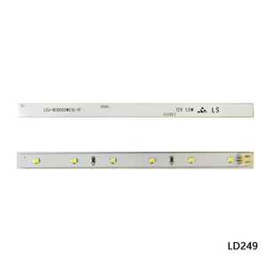 Tira de Luces LED para Refrigerador Konka, 12V, 6 Luces, Blanco, LD249 - Product Image 1