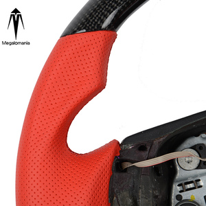 Volante in fibra di carbonio per <span class=keywords><strong>Maserati</strong></span> Grancabrio <span class=keywords><strong>Granturismo</strong></span> 4.2 4.7 ruota in fibra di carbonio 2011 2004 Custom - Product Image 3