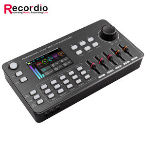 <span class=keywords><strong>Carte</strong></span> <span class=keywords><strong>son</strong></span> live <span class=keywords><strong>haut</strong></span> <span class=keywords><strong>de</strong></span> <span class=keywords><strong>gamme</strong></span> GAX-HK668, alimentation 48V, écran tactile, interface USB, 4 canaux, fréquence d'échantillonnage 192kHz pour l'enregistrement - Product Image 1