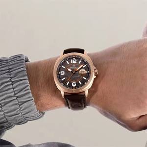 Reloj de Cuarzo NAVIFORCE 8078 para Hombre, Correa de PU de Alta Calidad, Calendario, Fecha Automática, Resistente al Agua, Reloj de Pulsera Masculino - Product Image 6