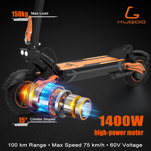 Para LX10+ Scooter de Largo Alcance 100km 1400W*2 Alta Potencia 75km/h Velocidad Plegable Batería de Litio GPS Carga de 150kg - Product Image 3