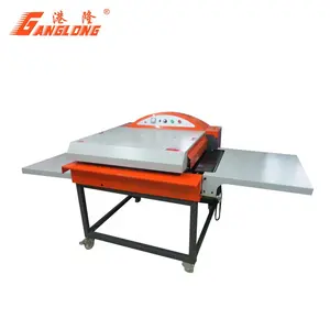 Brand New Automatic flow Lining Ironing Fusing Machine for shoes cloth Hot drilling