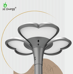 HiEnergy Wasserdichte Außengartenleuchten Moderne Netzbetriebene Villa-Gartenbeleuchtung mit Farbwechsel-Stange - Product Image 3