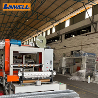 Machine de fabrication de panneaux en nid d'abeille en aluminium pour panneaux architecturaux de façade et de plafond - Origine Guangdong