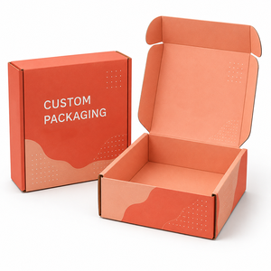 Manufacturer Custom Logo Mailer Box Recyclable Corrugated Paper Shipping Kraft Color Box Packaging Vietnam for Jewelry Cosmetics - Product Image 2