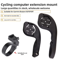 Dudukan Komputer Sepeda untuk Garmin Edge Aksesoris Kamera Bersepeda - Dudukan Komputer Sepeda GPS Plastik