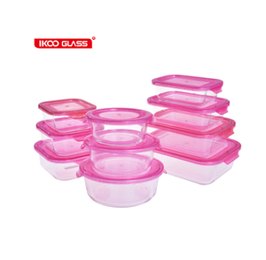 De <span class=keywords><strong>China</strong></span>, Venta caliente, <span class=keywords><strong>comida</strong></span> de preparación de vidrio borosilicato de alta contenedor de alimentos tapas - Product Image 6