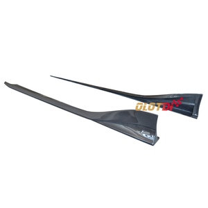 Extensiones de faldones laterales de fibra de carbono VRS para BRZ ZD8 GR86 ZN8, estilo automotriz, color negro, 2022-, derecha, 3m - Product Image 4