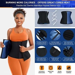 Ceintures amincissantes pour femmes, brûle-graisse abdominale, ceinture de sudation effet sauna, corset - Product Image 4