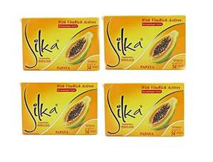 Sapone Sbiancante alla Papaya Nuova Confezione 135g <span class=keywords><strong>SILKA</strong></span> - Product Image 3