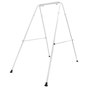 Indoor Outdoor Children <b>Swing</b> Set 95x170x152cm Powder Coated Iron <b>Single</b> Seat Minimalist Design - Product Image 3