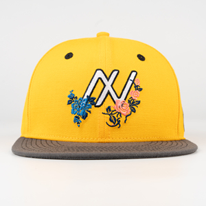 Casquette de baseball ajustée TCAP Chine personnalisée à 6 panneaux, broderie et sérigraphie, mélange de laine - Product Image 6